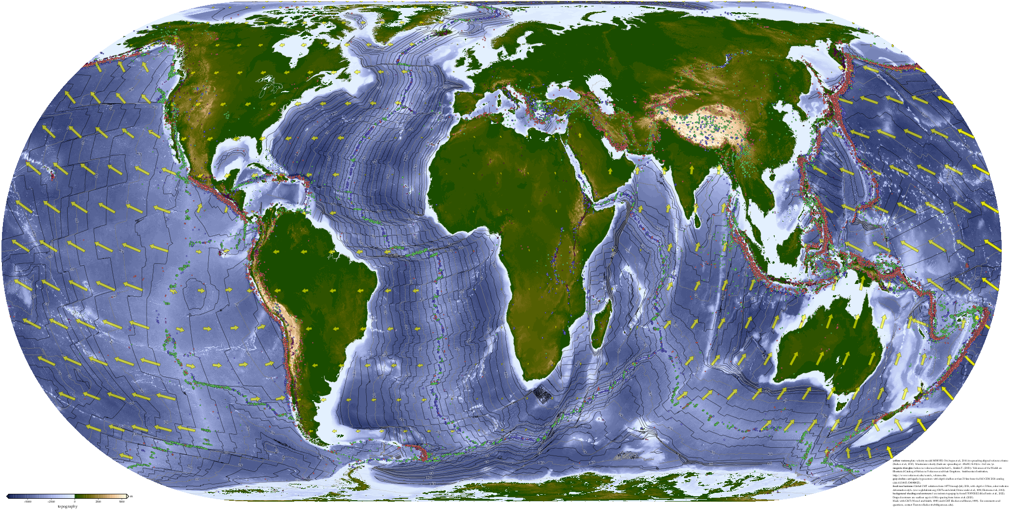 Africa centered map