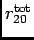 $r_{20}^{\mathrm{tot}}$